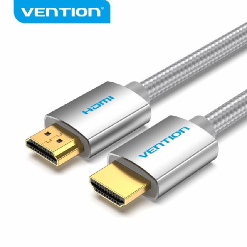 VENTION AABII KABEL HDMI 2.0 COTTON BRAIDED METAL TYPE 3M