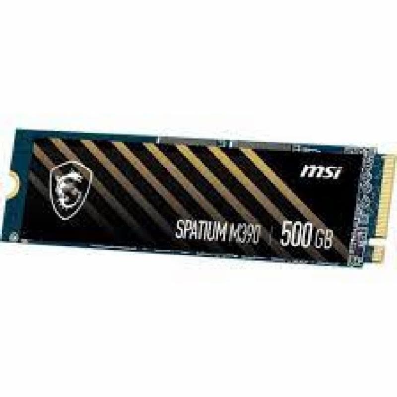 MSI SPATIUM M390 500GB PCIe 3.0 NVMe M.2 SSD TRAY