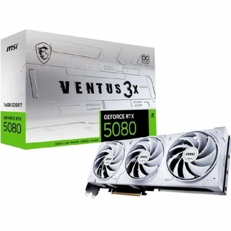 MSI RTX 5080 VENTUS 3X OC WHITE 16GB GDDR7