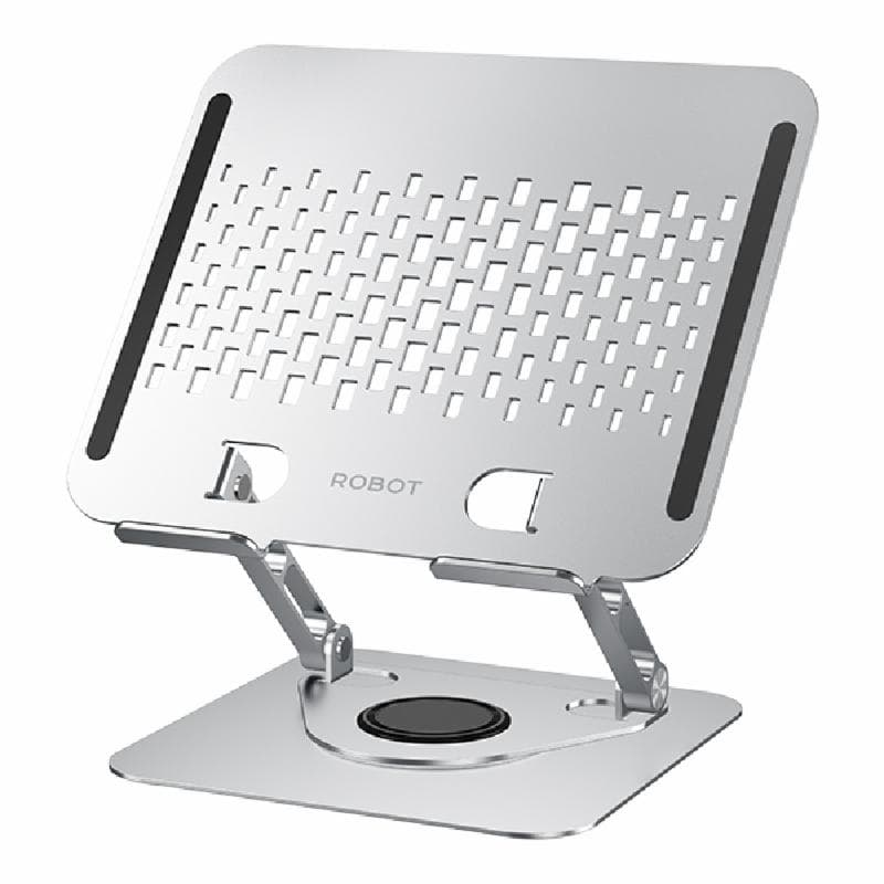 ROBOT RT-LS06S (Silver) Laptop Stand Portable Foldable 360° Rotation
