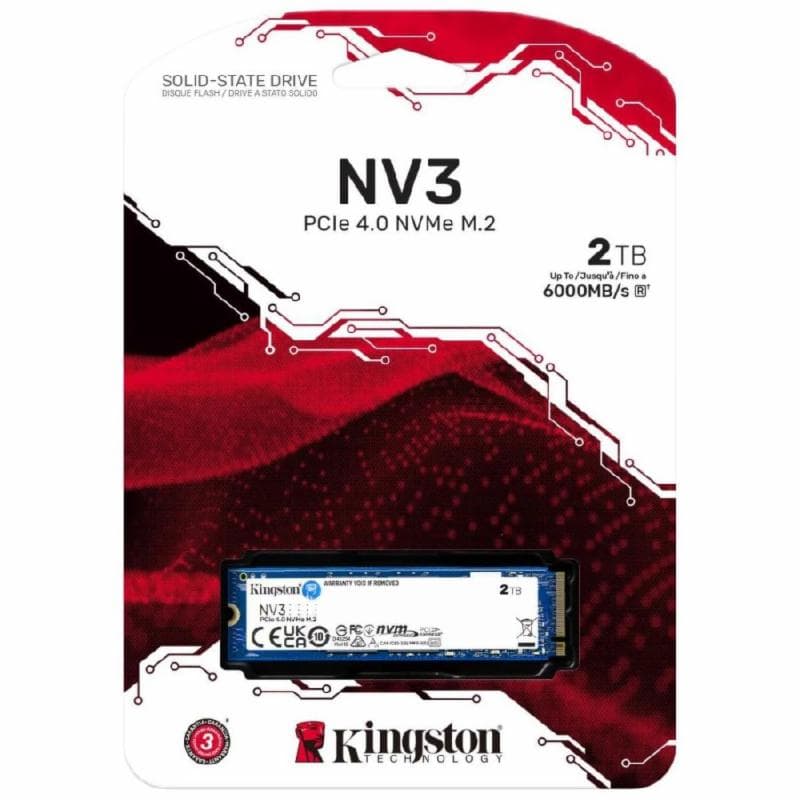 KINGSTON NV3 2TB SSD NVME GEN 4.0