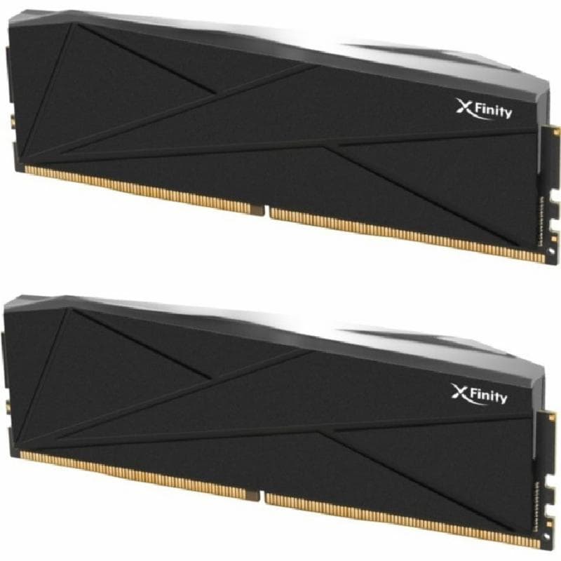 V-COLOR MANTA XFINITY RGB (BLACK SILVER) DDR5 64GB (2X32GB) 6000Mhz TMXFL3260830KSK