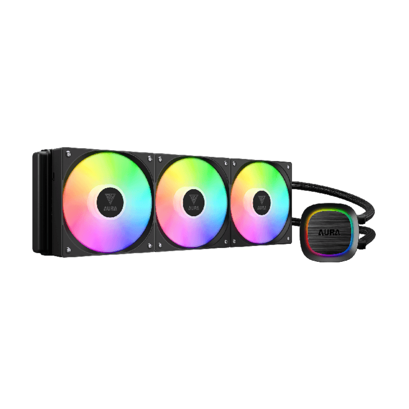 GAMDIAS AURA GL360 V2 (BLACK) PERFORMANCE ARGB LIQUID COOLER