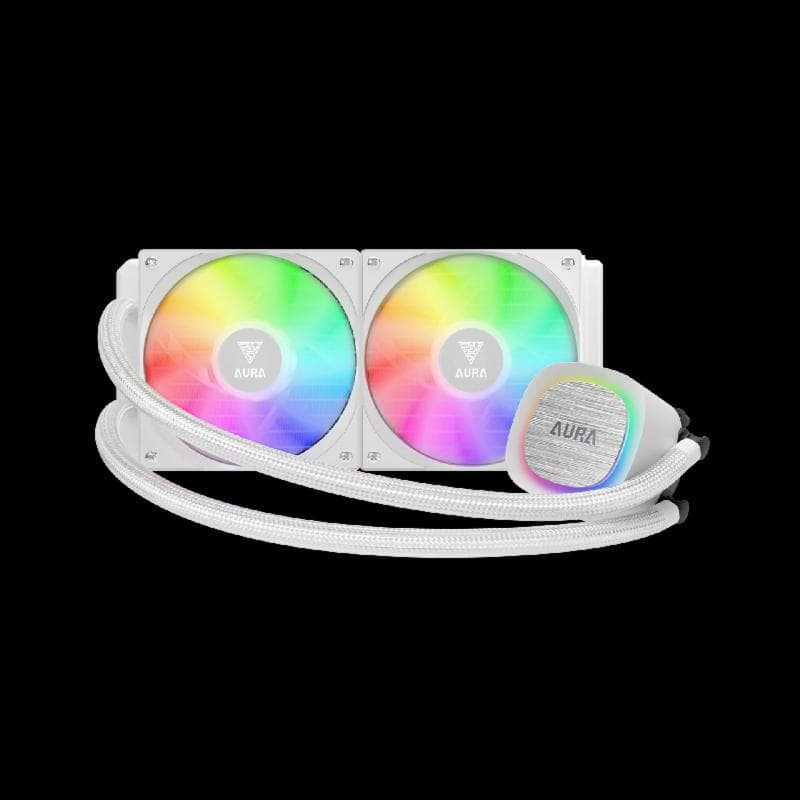 GAMDIAS AURA GL240 V2 WH (WHITE) PERFORMANCE ARGB LIQUID COOLER