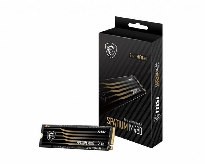 MSI SPATIUM M480 2TB PCIe 4.0 NVMe M.2