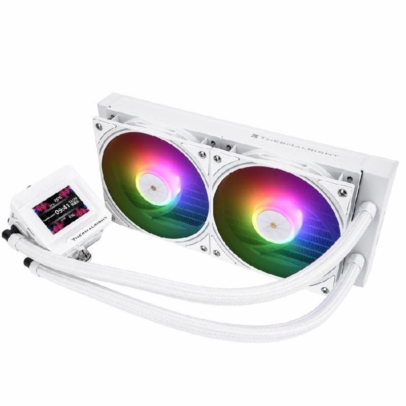 THERMALRIGHT Frozen Warframe 240 SE ARGB WHITE w/ LCD Display CPU AIO Water Cooling