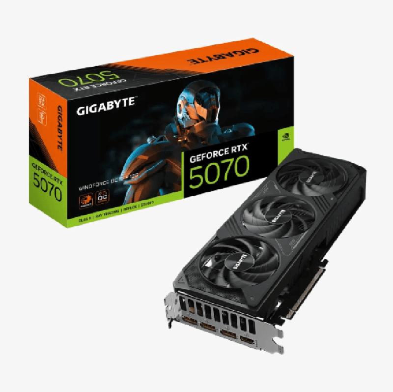 GIGABYTE GeForce RTX 5070 WINDFORCE OC SFF 12G-12GB GDDR7