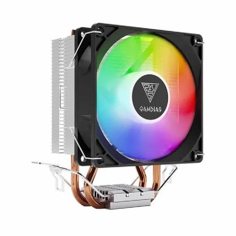 GAMDIAS BOREAS E1-210 LITE RAINBOW 92mm Fan CPU COOLER