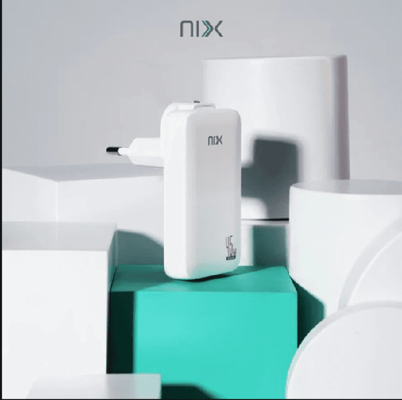 NIX TCB-003 (WHITE) 45W CHARGER ULTRA SLIM BRICK