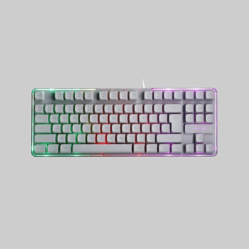 REXUS BATTLEFIRE K9L (GREY) RAINBOW KEYBOARD GAMING