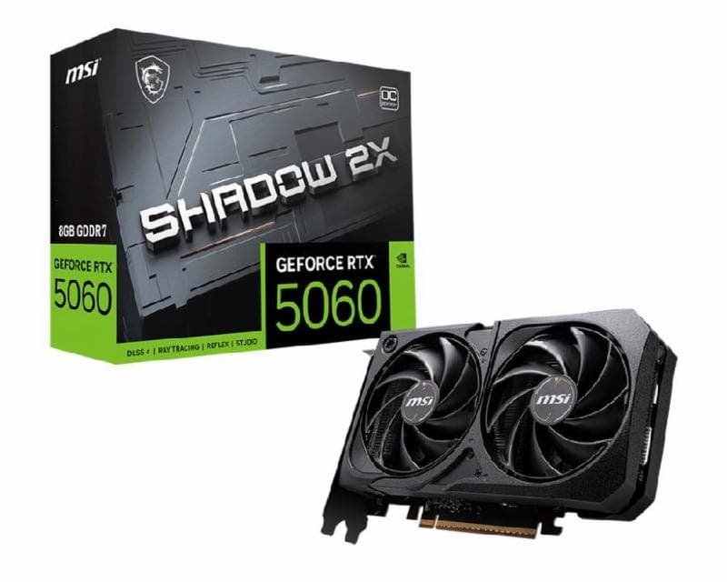 MSI RTX 5060 SHADOW 2X OC 8GB GDDR7