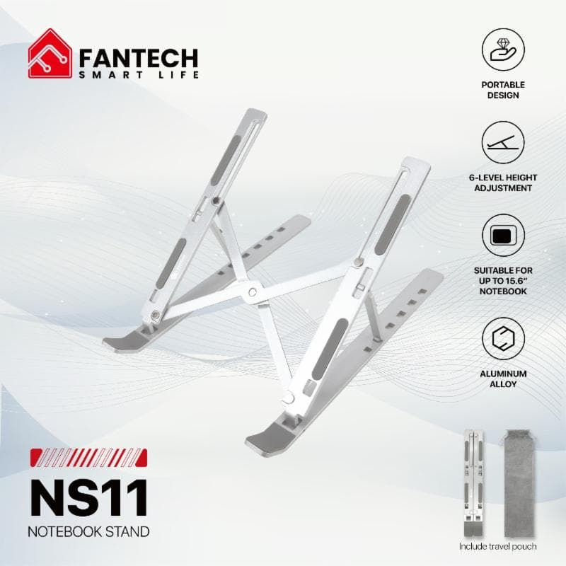 FANTECH NS11 APEXLIFT FOLDABLE ALUMINIUM NOTEBOOK STAND