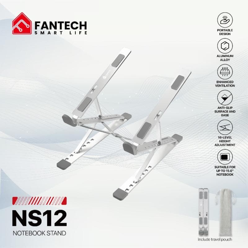 FANTECH NS12 APEXLIFT FOLDABLE ALUMINIUM NOTEBOOK STAND