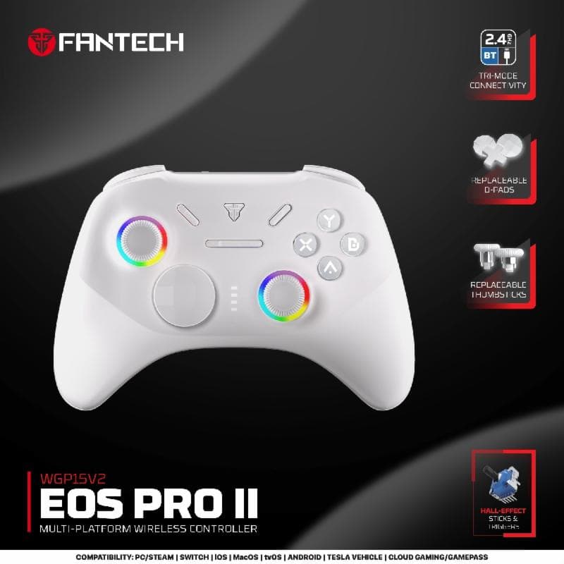 FANTECH WGP15V2 EOS PRO II (WHITE) GAMING GAMEPAD