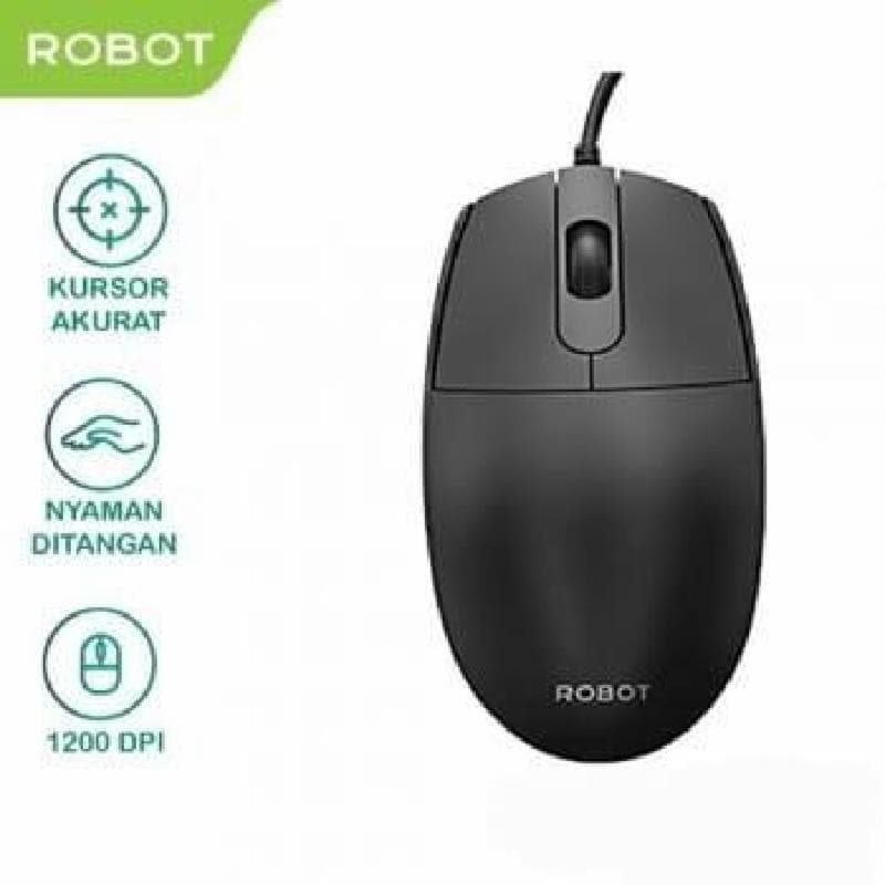ROBOT M102 Mouse Wired Business Office 1200DPI