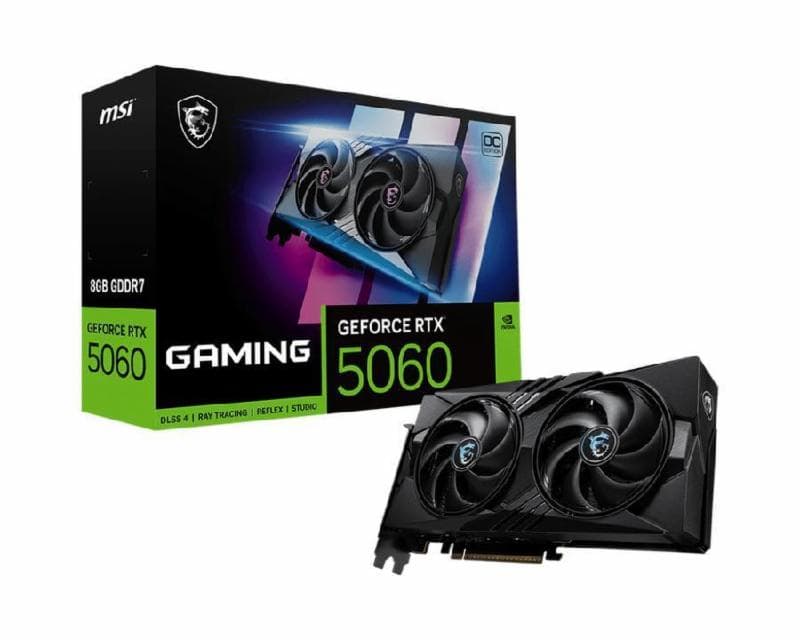 MSI RTX 5060 GAMING OC 8GB GDDR7