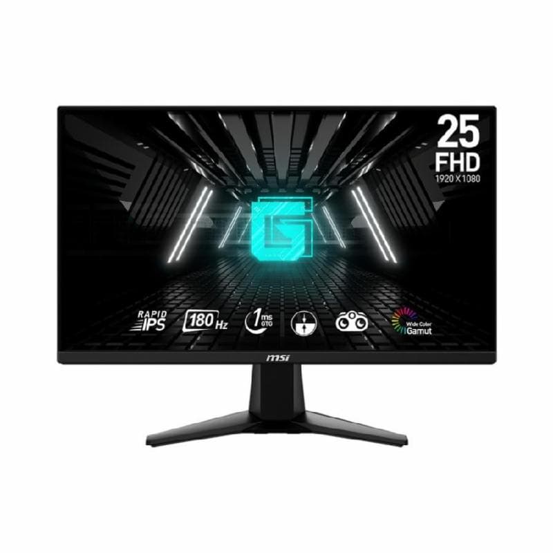 MSI G255F 25 Inch Rapid IPS FHD 1080p 180Hz 1ms