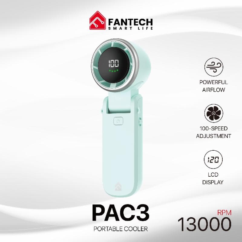 FANTECH PAC3 (GREEN) KIPAS PORTABLE COOLER