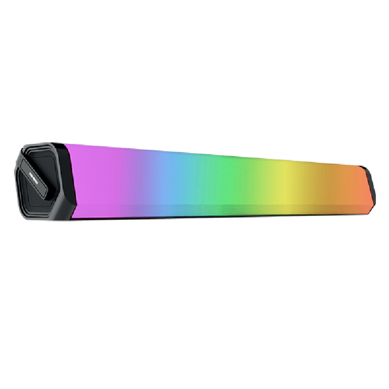 NYK Nemesis X100 (BLACK) BESH Soundbar Gaming Speaker RGB Bluetooth 4 Mode Connection