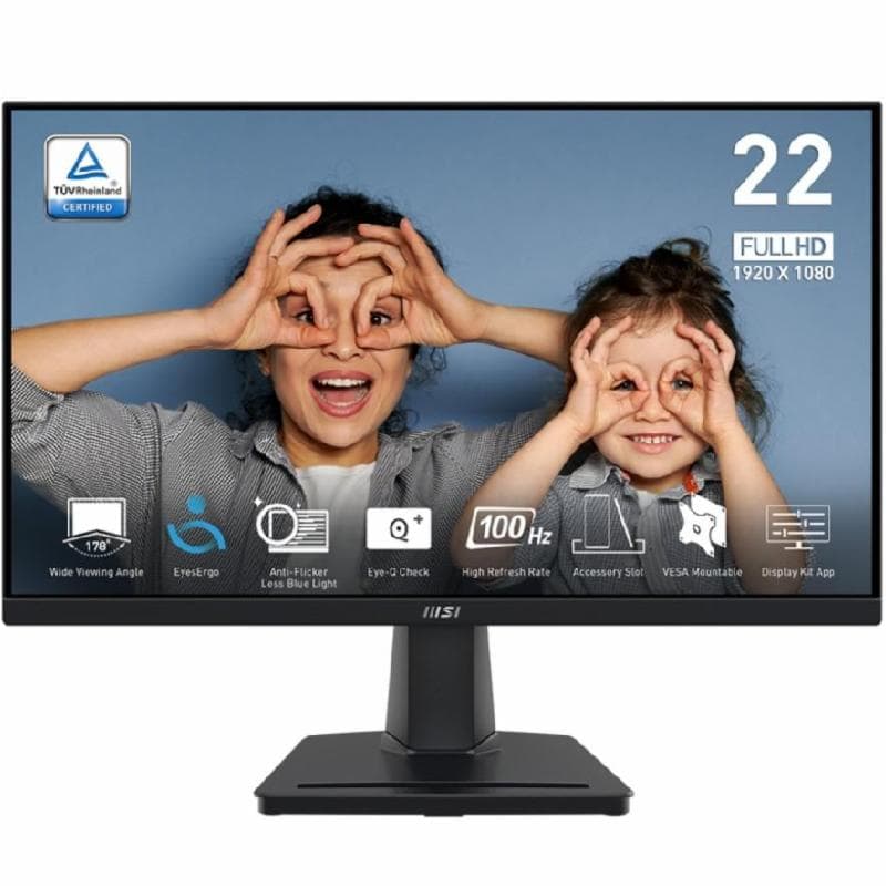 MSI PRO MP225V 22INCH VA FHD 1080p 100Hz Bussines Produtctivity Monitor