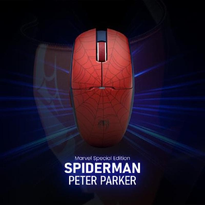 REXUS RIVA SPIDER MAN RX-120 Mouse Gaming Wireless Lightweight PAW3311