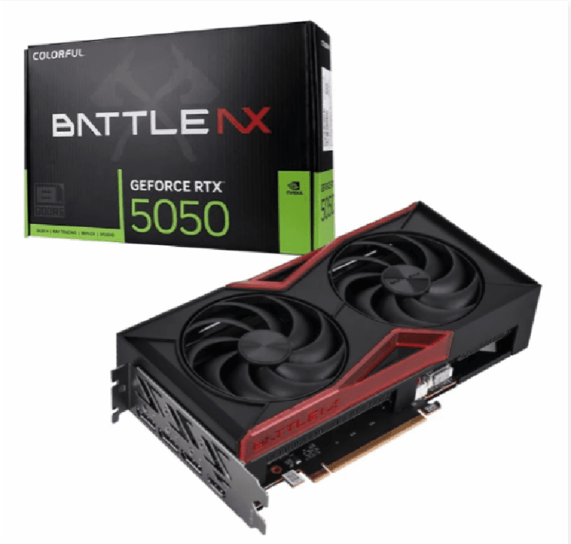 COLORFUL RTX 5050 Battle AX DUO 8GB-V GDDR6