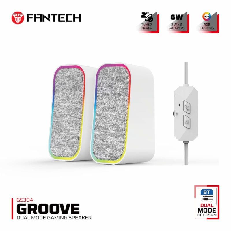 FANTECH GROOVE GS304 (WHITE) SPEAKER