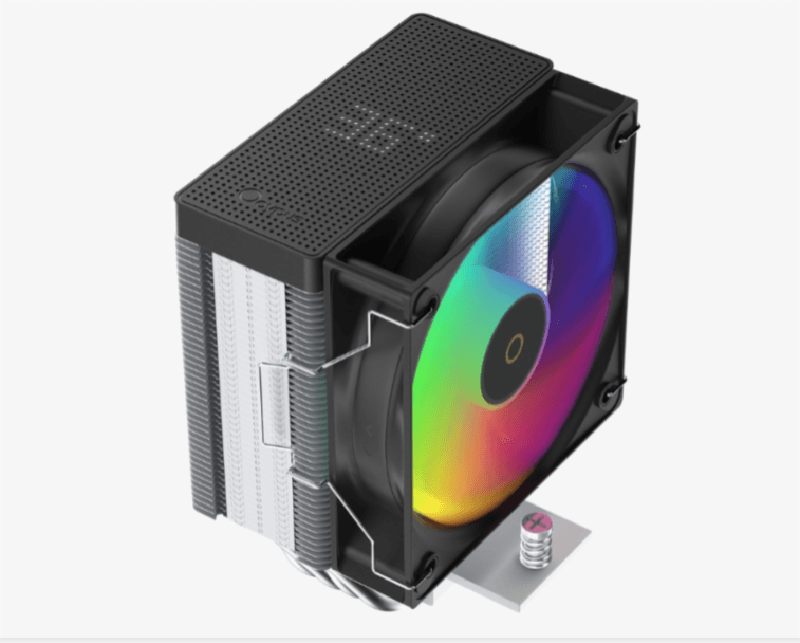 OCYPUS GAMMA A40 ARGB DIGITAL (BLACK) CPU Air Cooler with High-Performance Silent Fans