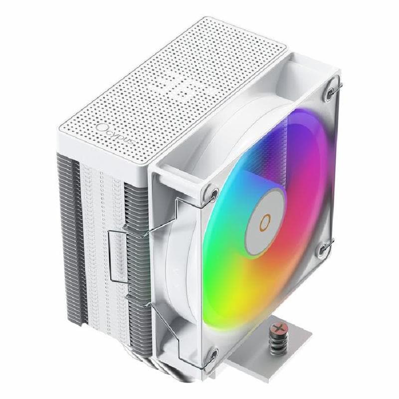 OCYPUS GAMMA A40 ARGB DIGITAL (WHITE) CPU Air Cooler with High-Performance Silent Fans
