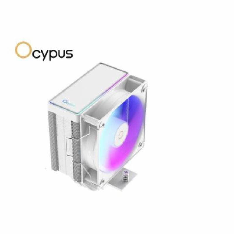 OCYPUS GAMMA A40 ARGB (WHITE) CPU Air Cooler with High-Performance Silent Fans