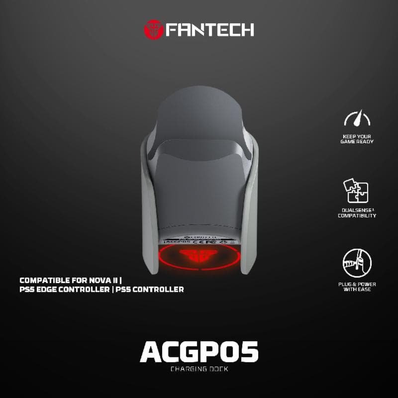 FANTECH ACGP05 (GREY) CHARGING DOCK GAMEPAD ACCESORIES