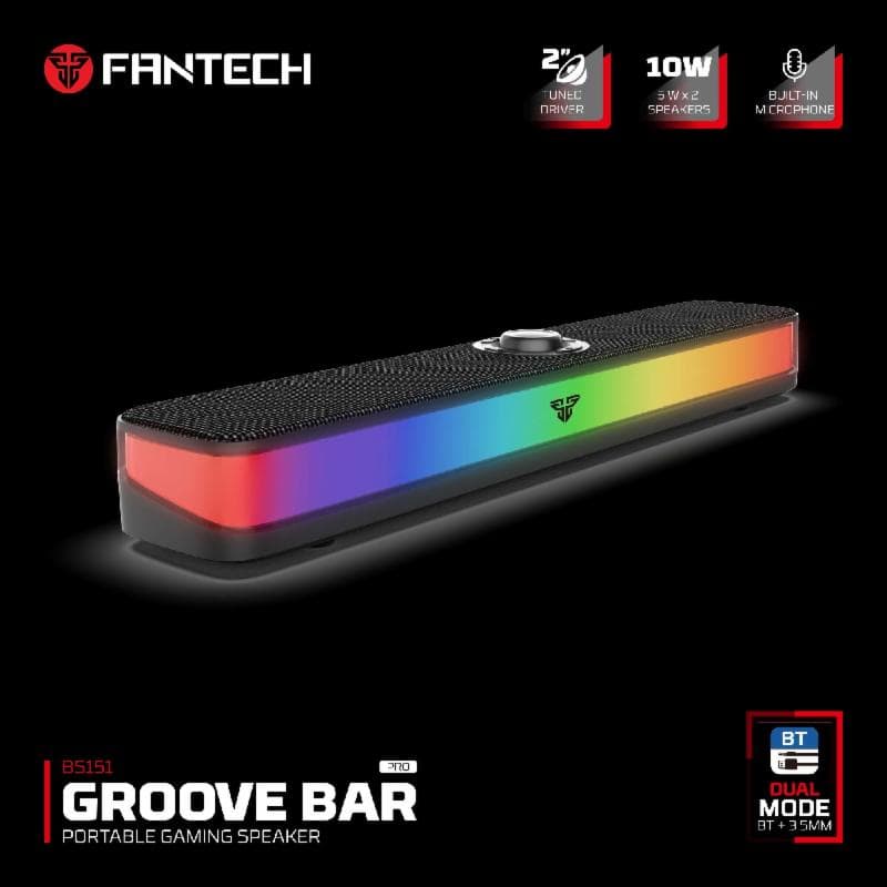 FANTECH GROOVE BAR BS151 SPEAKER BLACK