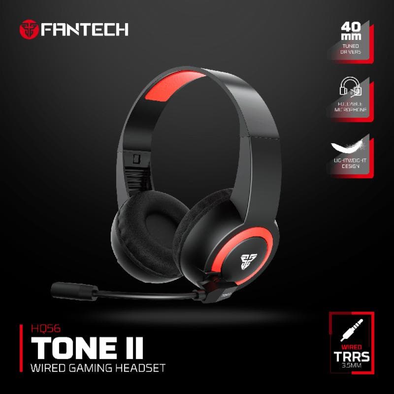 FANTECH TONE II HQ56 (BLACK) GAMING HEADSET