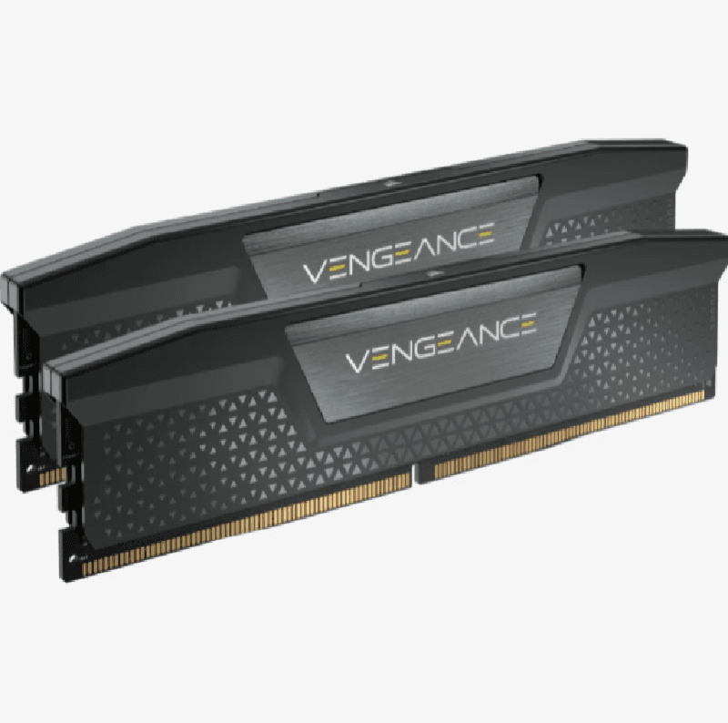 CORSAIR VENGEANCE (BLACK) 32GB (2x16GB) DDR5 DRAM 6000MHz C36 CMK32GX5M2E-6000Z36