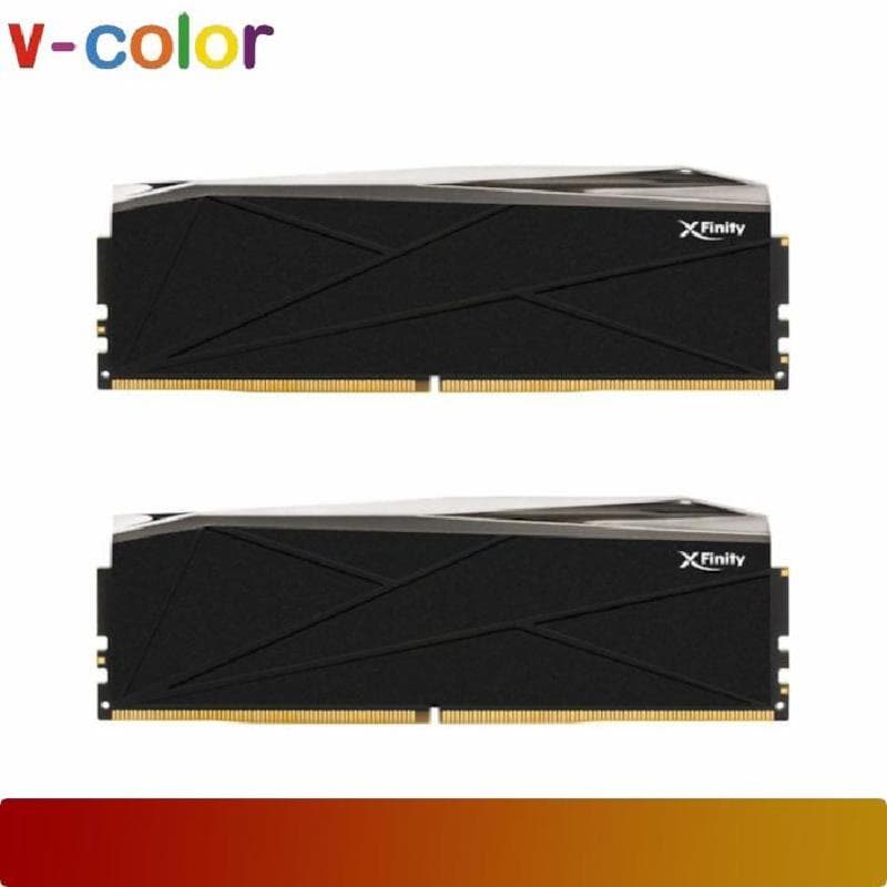 V-COLOR MANTA XFINITY RGB (BLACK) DDR5 32GB (2X16GB) 6000Mhz TMXFL1660836KSK