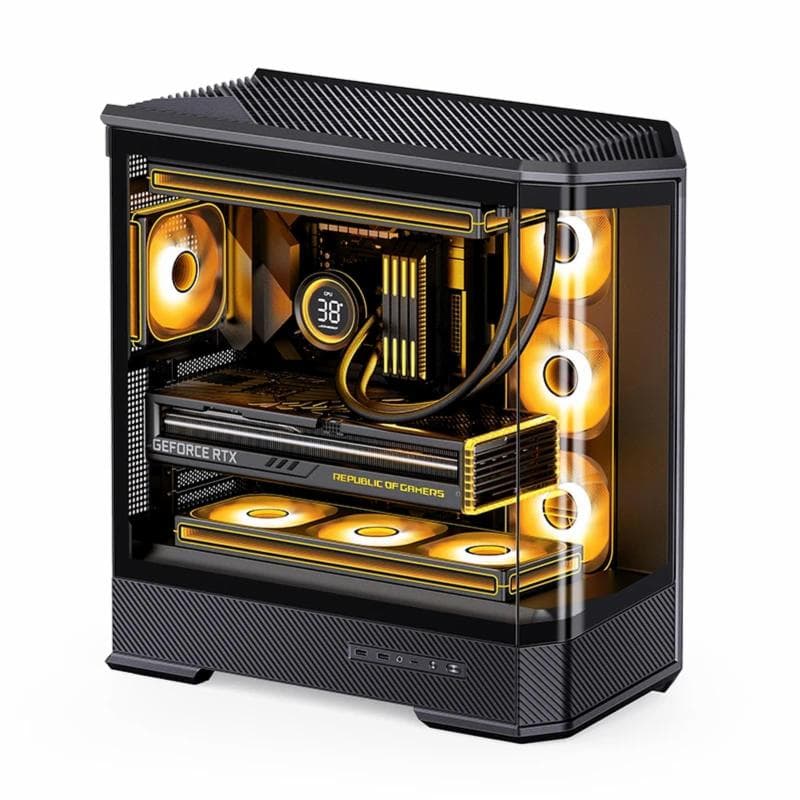 JONSBO D400 (Black) ATX PC Case
