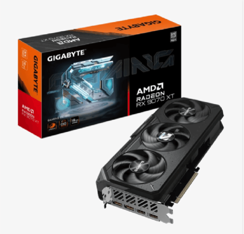 GIGABYTE RADEON RX 9070 XT GAMING OC 16G GDDR6