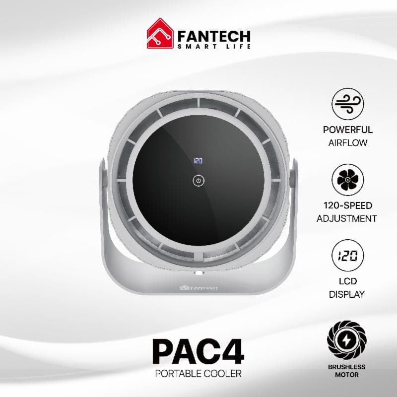 FANTECH PAC4 (GREY) KIPAS PORTABLE COOLER