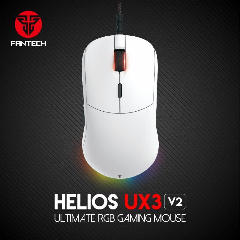 FANTECH HELIOS UX3 V2 (WHITE) GAMING MOUSE