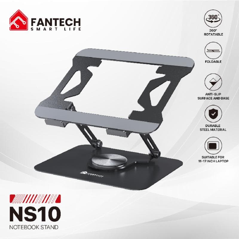 FANTECH NS10 (BLACK) NOTEBOOK STAND