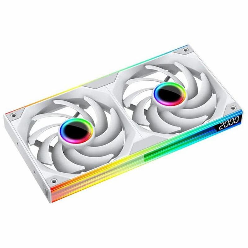 JUNGLE LEOPARD STARLINK 240 DIGITAL Infinite Mirror ARGB (WHITE) 240mm PWM Fan