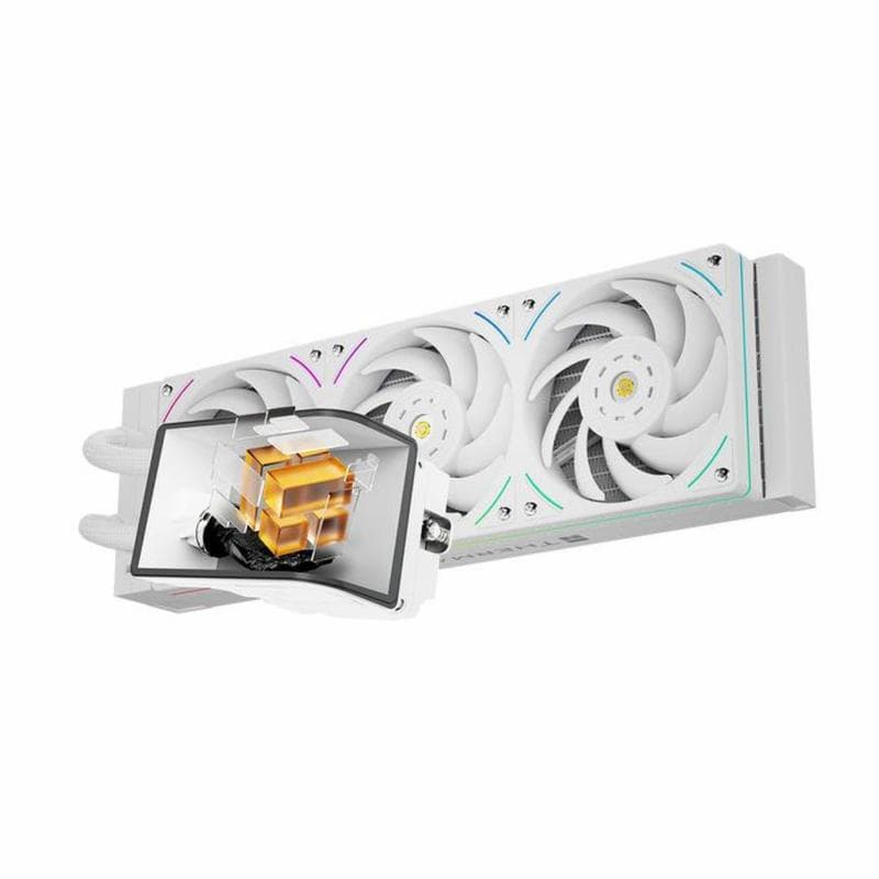 THERMALRIGHT WONDER VISION 360 UB ARGB (WHITE) w/ 6.67" CURVED 2K AMOLED Display CPU AIO Water Cooling (T)