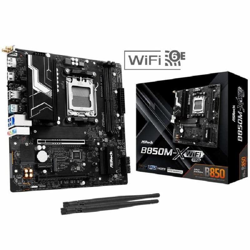 ASROCK B850M-X WIFI R2.0 (AMD AM5, DDR5)