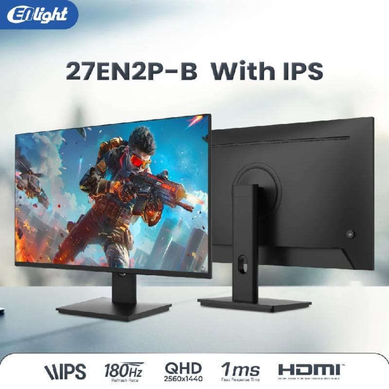 ENLIGHT 27EN2P-B 27” IPS 2K 180Hz MONITOR GAMING