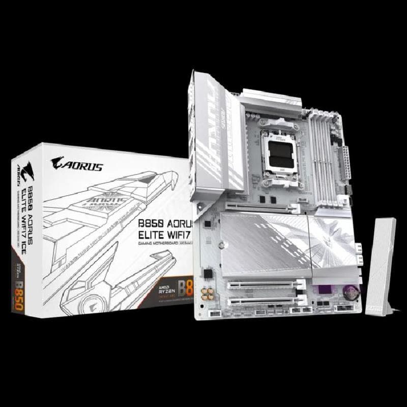 GIGABYTE B850 AORUS ELITE WIFI7 ICE (AMD AM5, DDR5)