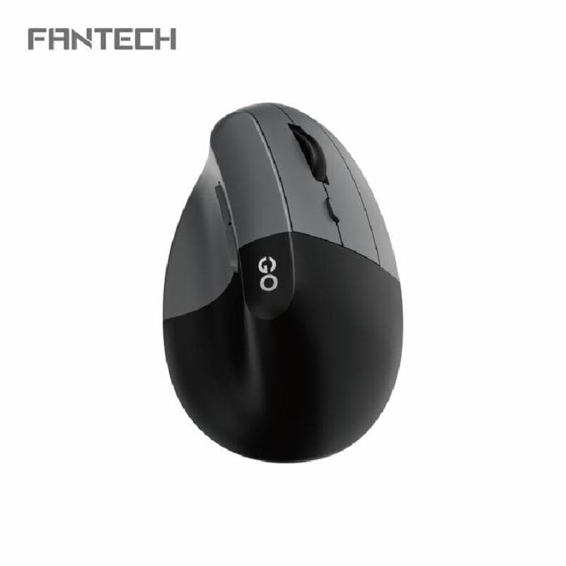 FANTECH GO COMFY W195R (GREY) VERTICAL ERGONOMIC MOUSE RECHARGEABLE