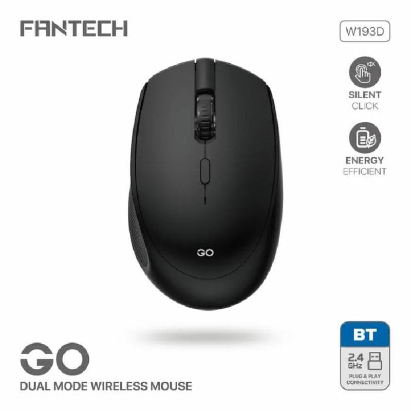 FANTECH W193D (BLACK) DUAL MODE BLUETOOTH WIRELESS MOUSE