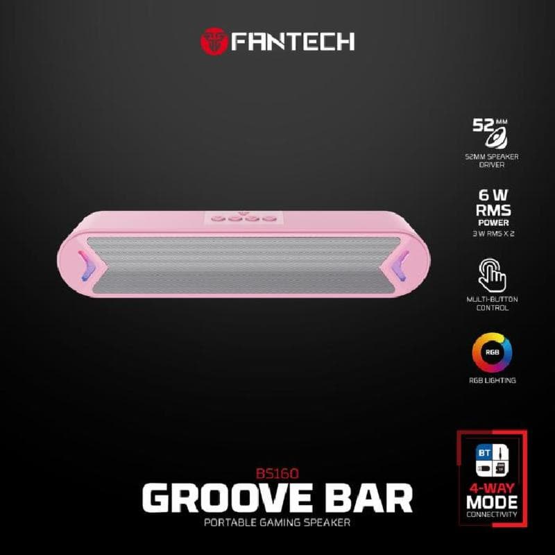 FANTECH GROOVE BAR BS160 SPEAKER PINK