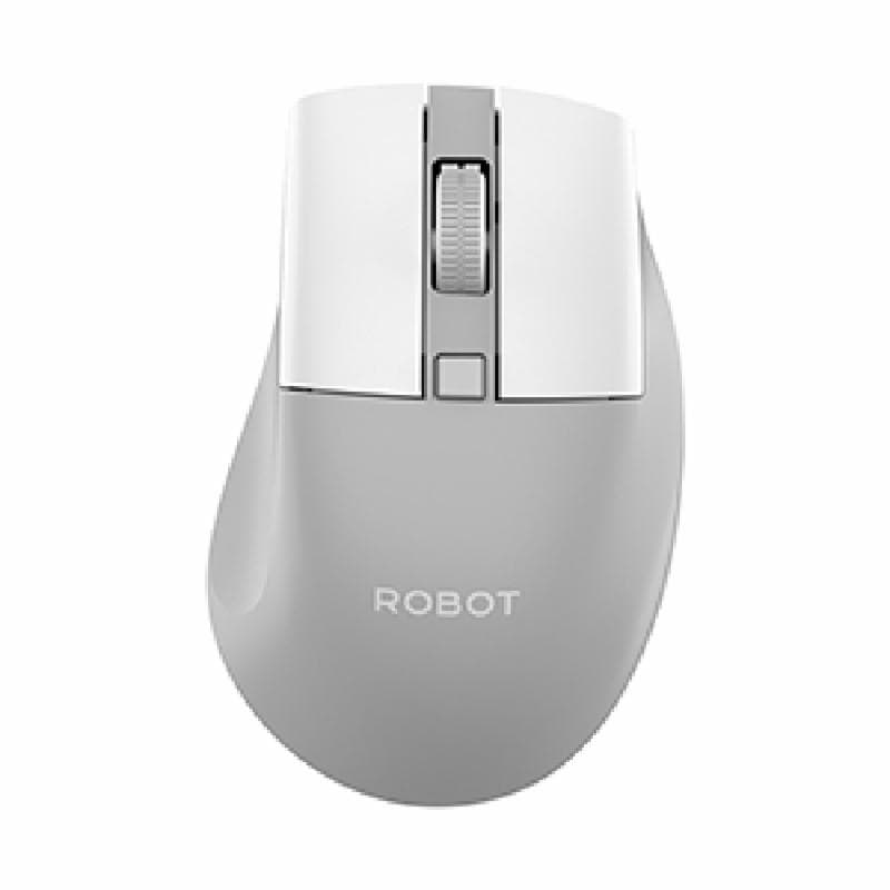 ROBOT M355 (Grey) Mouse Dual Mode Wireless Bluetooth Silent Click