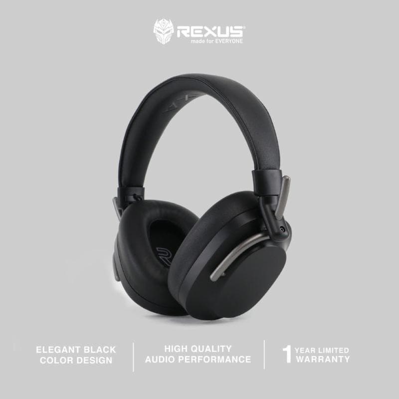 REXUS DAXA SVARA QW1 ANC (BLACK) HEADSET BLUETOOTH